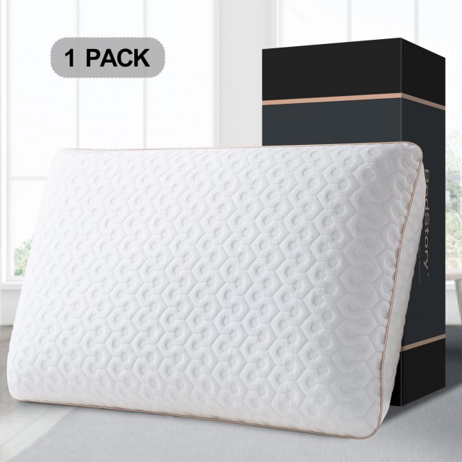 mugetu gel infused memory foam pillow