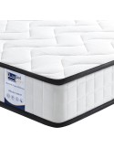 BedStory 14CM Double Bed Mattress for Sleeping, Medium Firm Hybrid Mattress Spring & Foam f