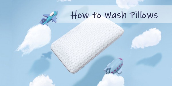 How to wash pillows